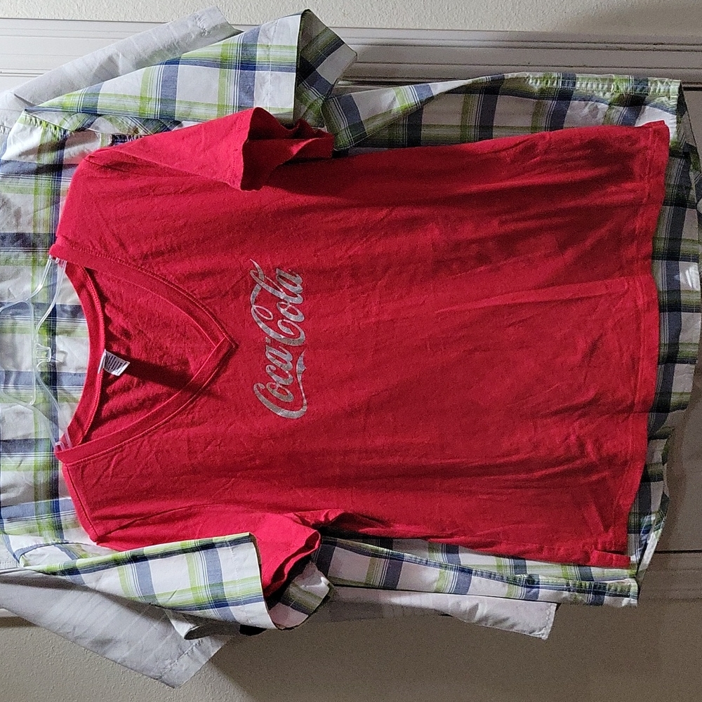 Coca Cola Red T-shirt by Kavio for Women